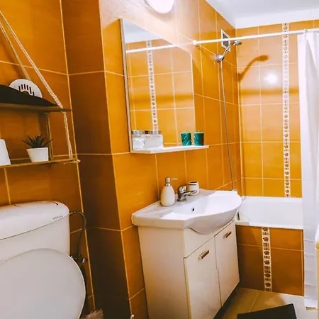 דירה Cozy Studio For Families+ultra Clean+netflix *